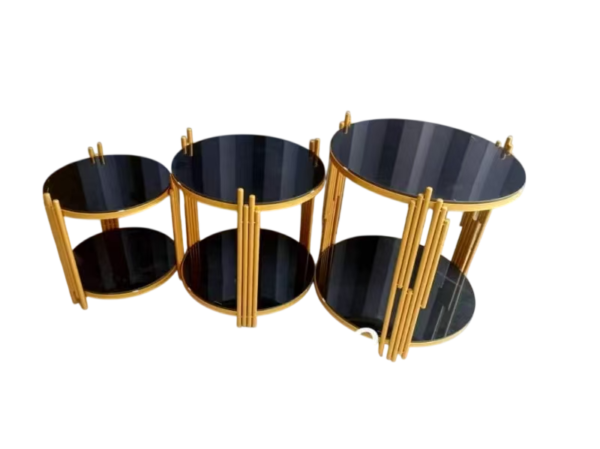 3 in 1 executive glass effect marble effect