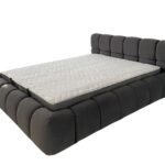 5 by 6 Bubble bed Black