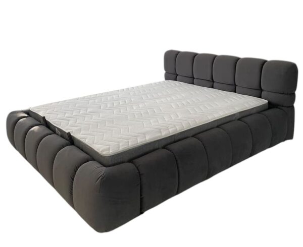 5 by 6 Bubble bed Black