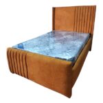 5 by 6 Chester bed Burnt Orange