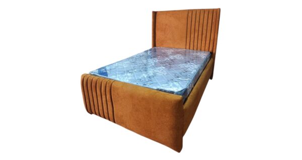 5 by 6 Chester bed Burnt Orange