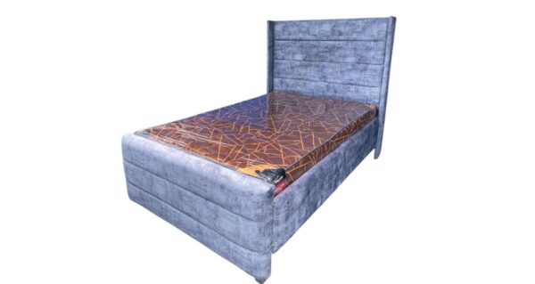 5 by 6 Chester bed Gray lines