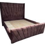 5 by 6 Chester bed brown