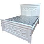5 by 6 Panel wooden bed