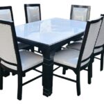 6 Seater Cream Dining Set