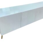 Amani White TV Stand