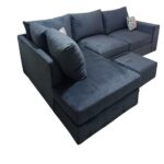 Black L Shaped Sofa