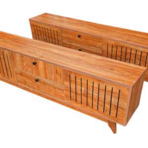 Brown Executive TV Stand