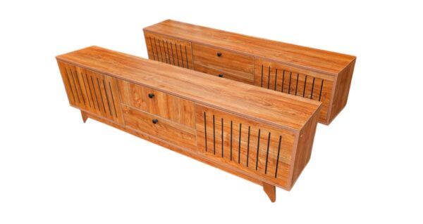 Brown Executive TV Stand