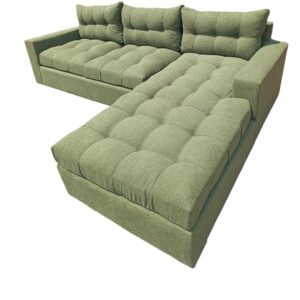 Lime Green L Shaped Sofa