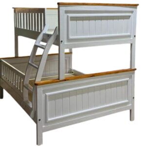 White Double Decker bed