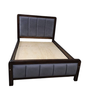 5by6 Grey and Black Mocket Bed