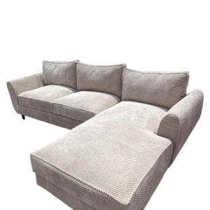 6 Seaters L Shaped Sofa Cream