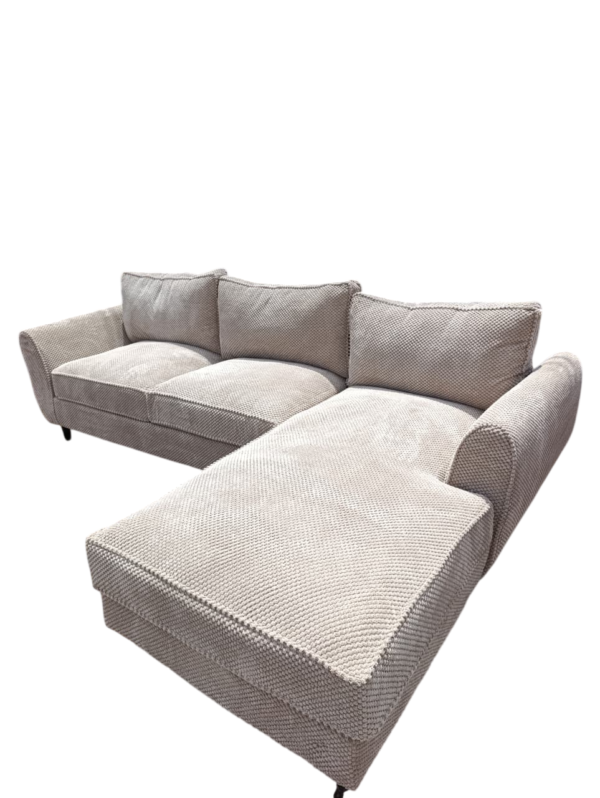 6 Seaters L Shaped Sofa Cream