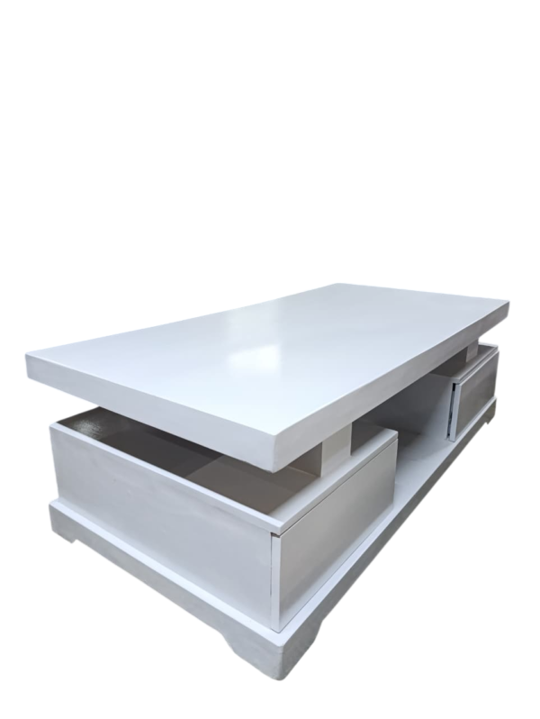 Marble Coffee Table White
